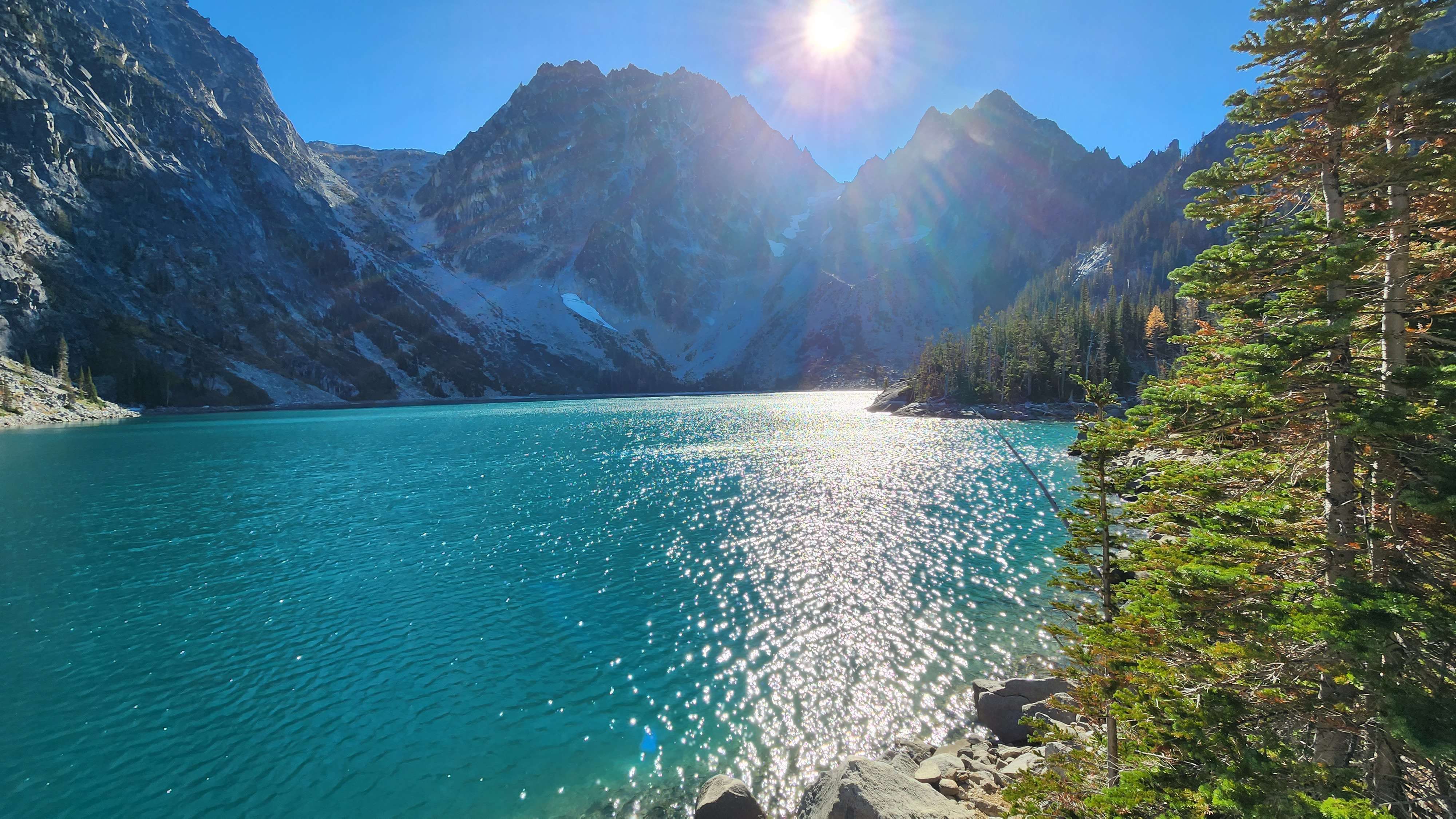 Colchuck Lake during Fall
